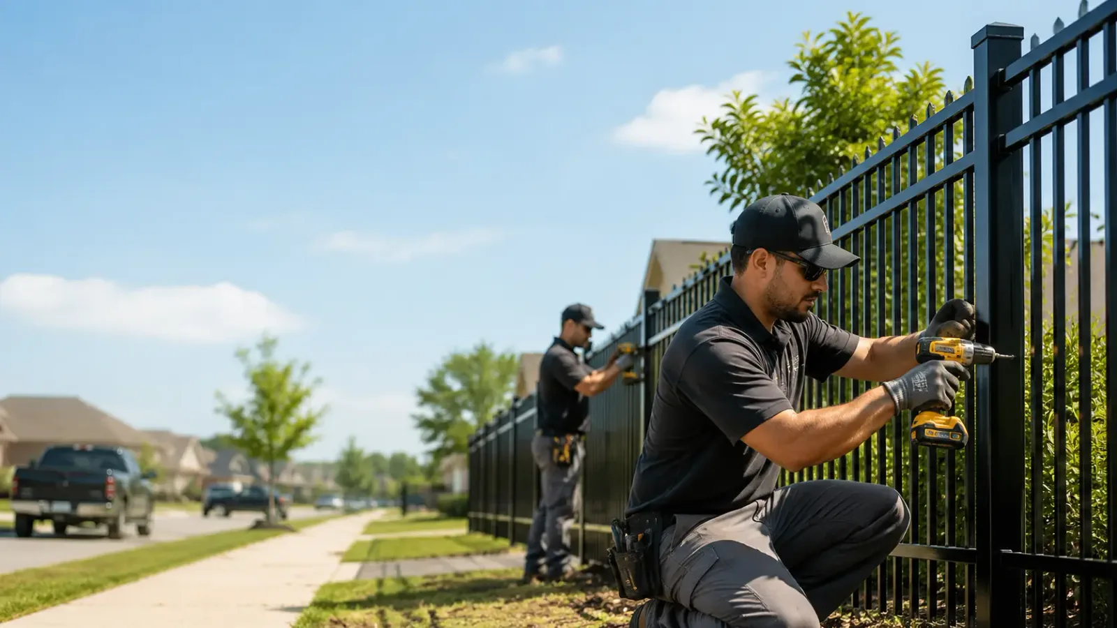 Metal Fence Installation in Angola, IN